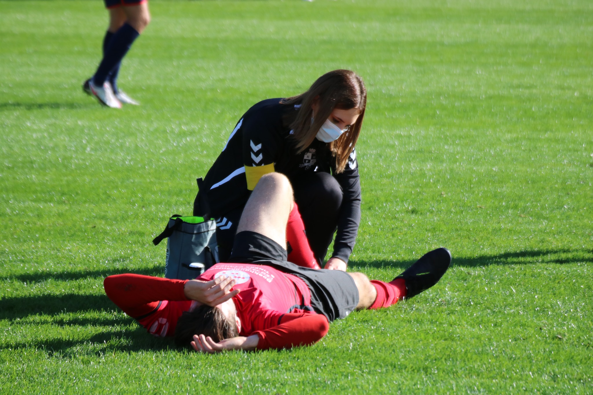 kinesist verzorging voetbal