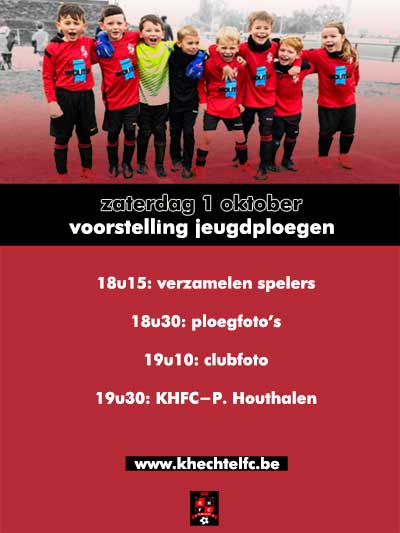 voorstelling jeugdploegen